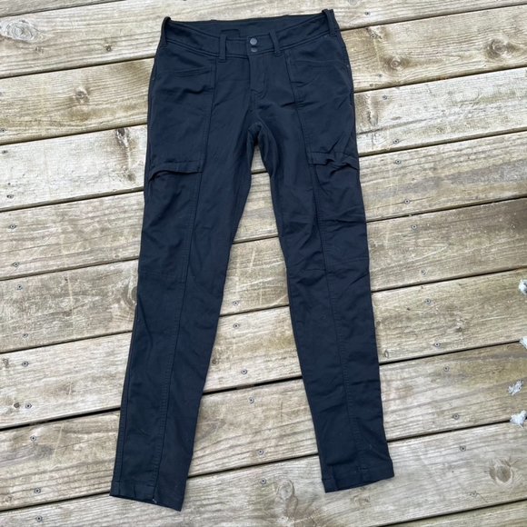 Koppen Pants & Jumpsuits Koppen Womens Black Hiking Cargo Stretch